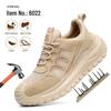 Men's Summer Breathable Safety Shoes: Anti-Smash, Anti-Puncture, Wear-Resistant for Long Hours on Construction Sites