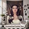 Wandbehang mit individuellem Namen & Text, Lana Del Rey Dekorationstextil für das Schlafzimmer
