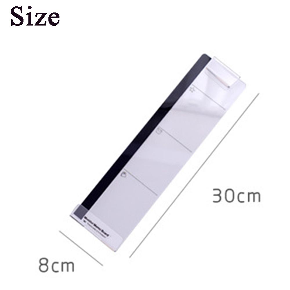Acrylic Monitor Message Memo Board Sticky Note Display Name Card Phone Holder Name Card Holder