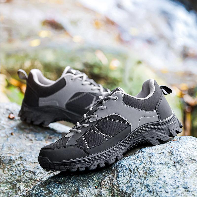 

New hiking shoes men s large size 47 breathable non-slip outdoor cycling shoes travel camping off-road hiking shoes 40