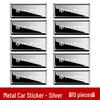 HiPhi Car Metal Logo Decorative Sticker for HiPhi Z, X, Y - Creative Design