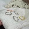 Thorns Series Colored Zir*****Pen Ring Women'S Volleyball Diamond Exquisite Flower Branch Winding Simple Index Finger Ring