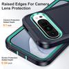 3 in 1 Heavy Duty Hybrid Armor Shockproof Defend Phone Case For Google Pixel 9 Pro XL Hard Plastic Frame Soft TPU Back Cover