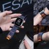 Denim Nylon Band for Apple Watch Ultra 3 2 1 49mm/11 10 46mm 42mm Canvas Wristband iWatch 9 8 7 6 5 SE 3 45mm 44mm 40/41mm Strap