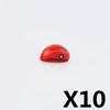 US Soviet British Soldier Figures Helmet M1ssh40 M3 Beret Military Accessories Building Blocks Toys For Children J004