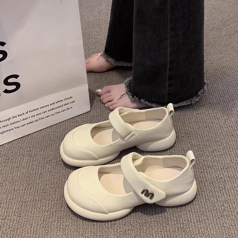 

Туфли Мэри Джейн женские 2025 новые летние сандалии женские вечерние легкие туфли с мягкой подошвой женские туфли для беременных женщин 40