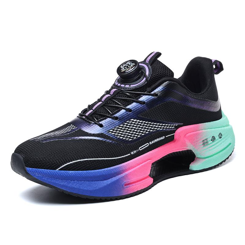 Casual sports shoes men's fashion four season comfortable height increasing outdoor wear-resistant running casual sports shoes