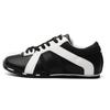 Red women's sports casual retro color matching platform zebra shoes new in spring and autumn