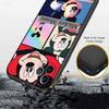 CJ77 Mickey Minnie Mouse Soft Shell Phone Case for iPhone 16 15 14 13 12 Pro Max Plus Mini
