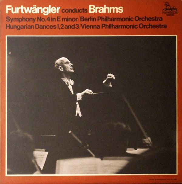 

LP Record WILHELM FURTWANGLER, BERLINER PHILH - Brahms: Symphony No. 4, Hungarian D WFS1 UNICORN RECORDS 1971 UK Classical Used