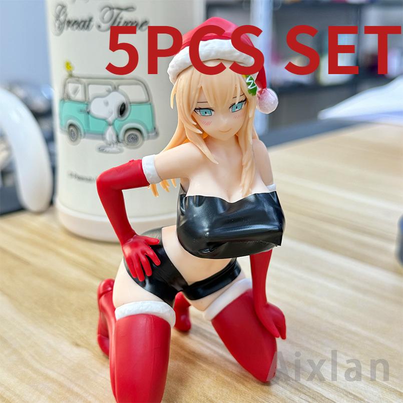 Aixlan NSFW Insight Figure Carol Lu Nikukan Sexy Girl Christmas Gift 12cm PVC Action Figure Toy Collection Model Doll