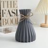 Nordische Wasserwellen Hanfseil Plastik Blumenvase - Kreativ, Langlebig Wohnzimmer Dekoration