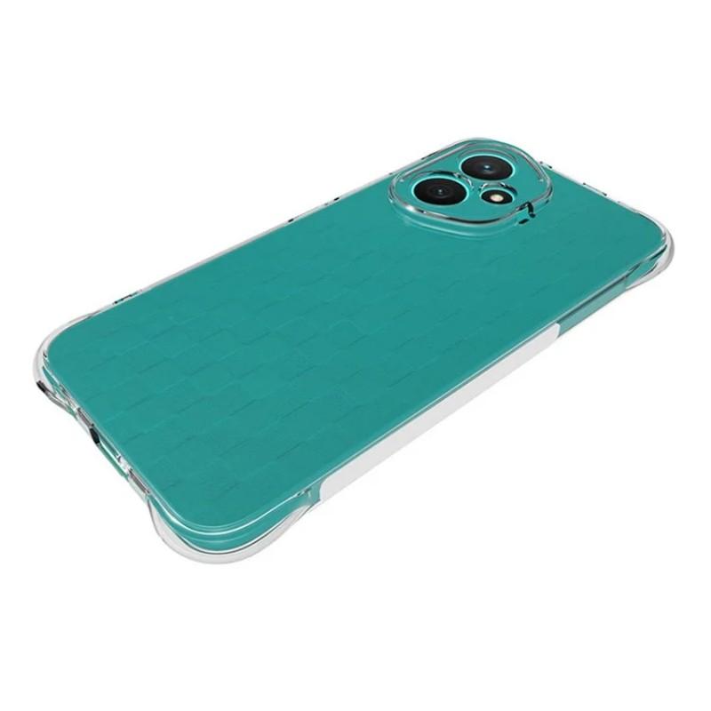 For Honor 400 5G (Global) Clear TPU Case WANLONFENG TM Series 2.0mm Phone Back Cover