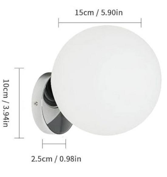Wabi-Sabi Mid-Century Creme Wandlampe für Schlafzimmer oder Wohnzimmer