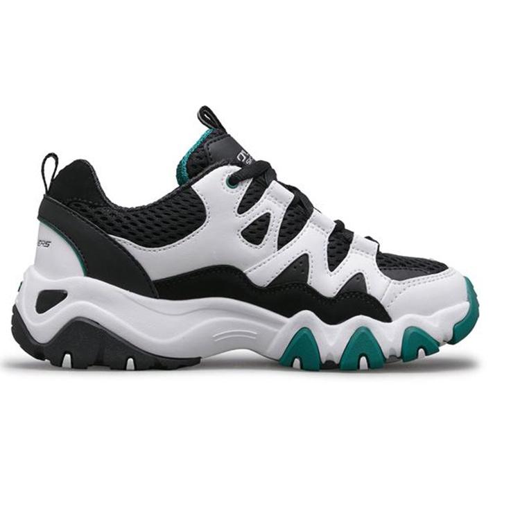 Skechers D'Lites 2.0 K 'White Green' Kids' 98882L-WGRN
