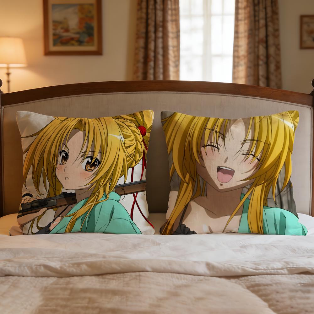 The Ambition Of Oda Nobuna Cushion Cover 1Pcs Decorative Covers Soft Cushion Case For Sofa Couch Decor 40X40 45X45 Pillowcases