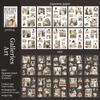 Poetic Life Series Vintage Character Landscaping Sticker Book Creative DIY Journal Material Collage Scrapbook Stationery