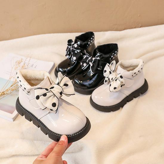 Mädchen 2022 Aisha Crystal Leder Prinzessin Schuhe - Weiche Sohle für Frühling & Herbst