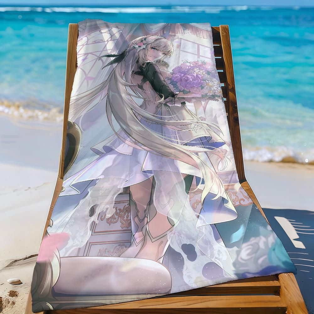 Bianca Game Punishing Gray Raven Towel Sports Quick Dry Travel Camping Gear Sandproof Soft Light Large Beach Towel