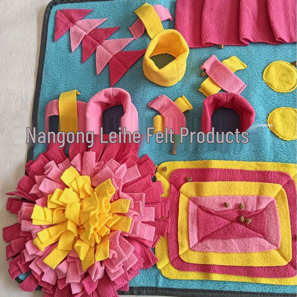 Washable Non-Slip Dog Foraging Sniffing Pad & Slow Feeder Mat