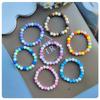 Children's Colorful Acrylic Bead Bracelet - Cute and Versatile Accessory