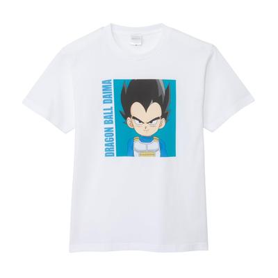 Small Planet Dragon Ball DAIMA T-Shirt Vegeta (Mini) Front, Size L
