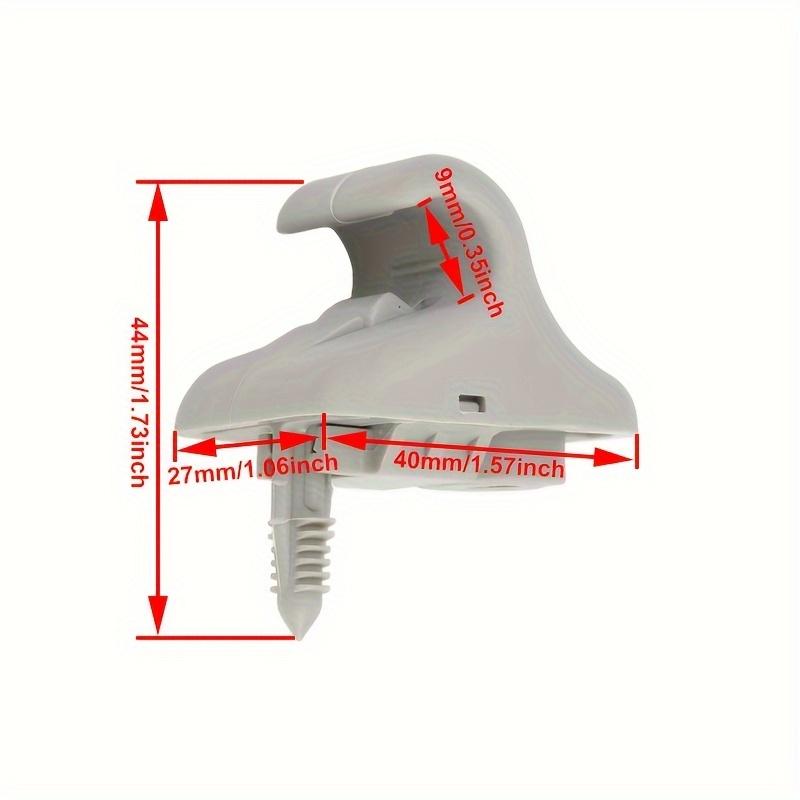 1pc Durable ABS Sun Visor Mounting Hook for Hyundai Veloster, Accent, Elantra 2014 Compatible with Multiple Models, Car Sun Protection
