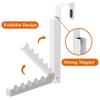 2Pcs Foldable Over Door Rack Space Saving Storage Stand for Clothing and Accessories Household Clothing Hanger