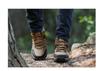 Plus Size High-Top Men's Hiking Shoes - Warm, Non-Slip, Velvet-Lined, For Autumn/Winter Outdoor Trails