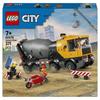 LEGO City  60478 La Bétonniere - Jouet des 7 ans sur le Theme du Chantier - Jeu Éducatif