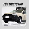 Compatible with 2016-2022 Toyota Probox: Front Fog Light and Daytime Running Light Set with Light Frame