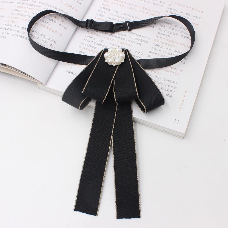 Women's Simple Bow Tie Collar Accessory