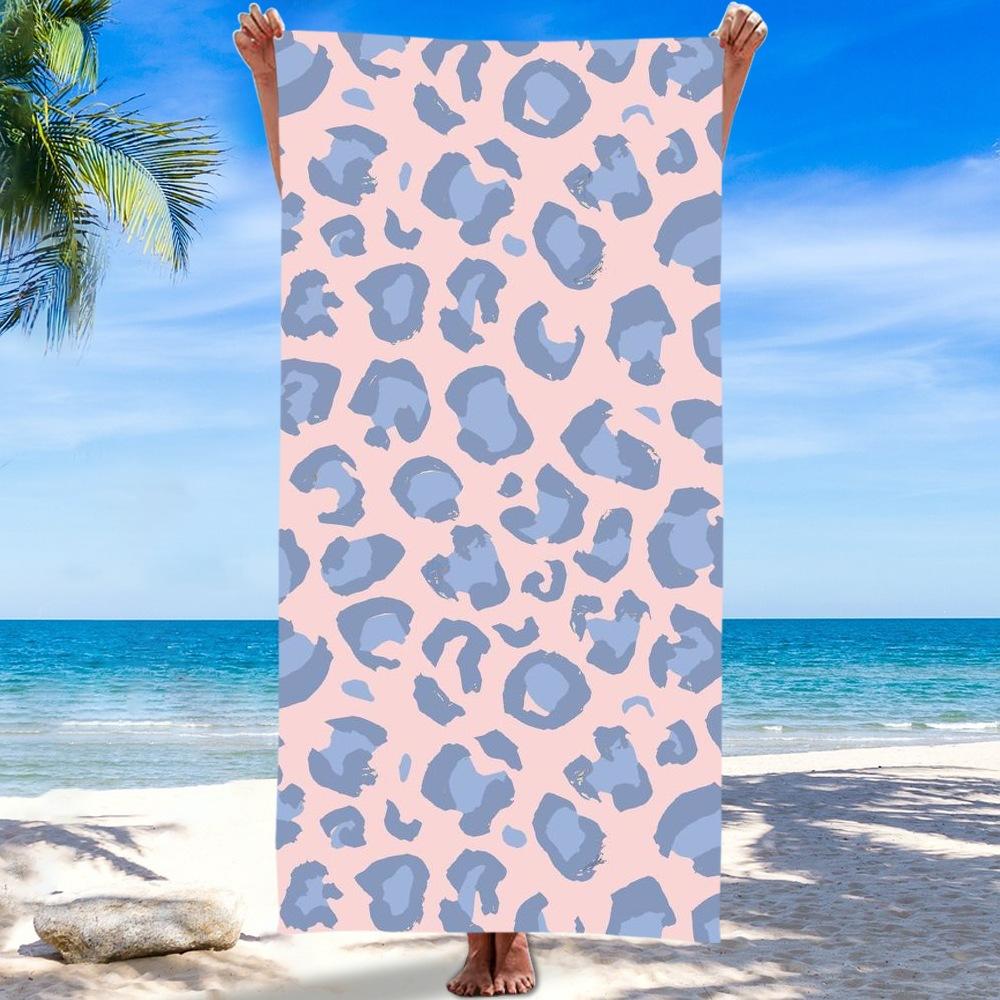 Summer Pineapple with Sunglasses Beach Towel Tropical Print Quick Dry Towel