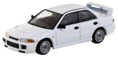 TARMACWORKS Mitsubishi Lancer RS Evolution III White Completed Product 1/64 T64G-050-RS