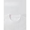 European Size Mens Regular Fit White Graphic T Shirt Short Sleeve Crew Neck Casual Daily Wear Text Print Polyester Tee Comfortable, Stylish Lounge Top