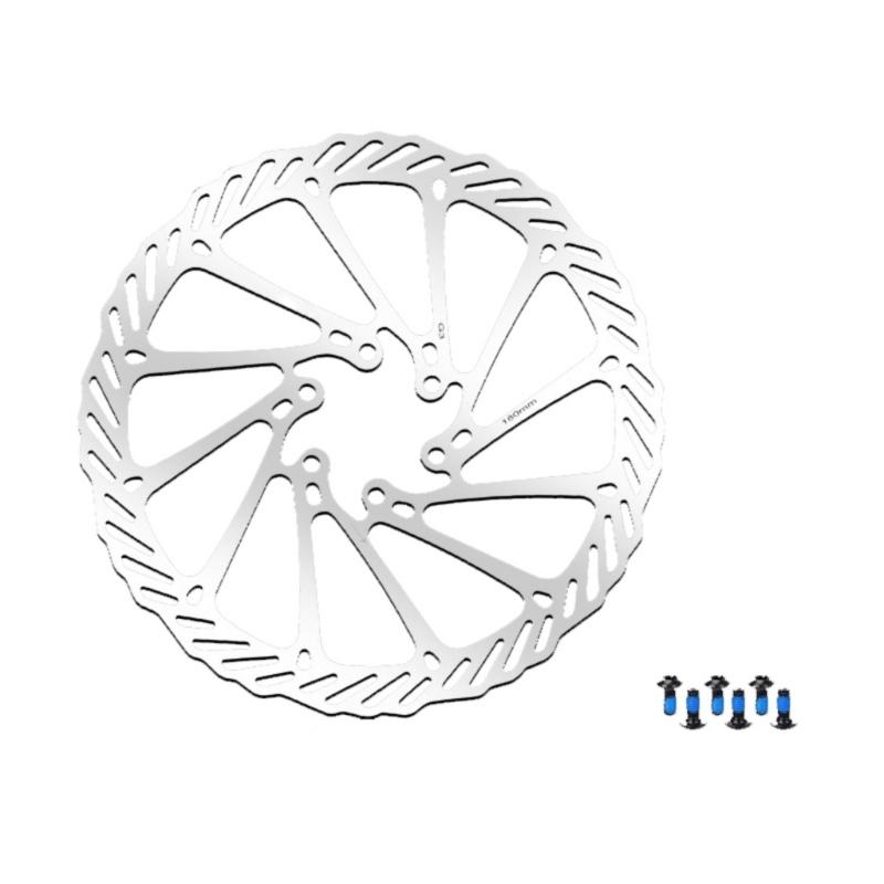 High Performances Alloys Mountain Bike Disc Brake Rotors Cycling Disc Brake Rotors for Enhances Heat Dissipation