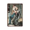 Vintage Posters Metal Plate Wall Decor Art Tin Signs Painting Shabby Plaque for Man Cave Bar Club Decoration Artwork