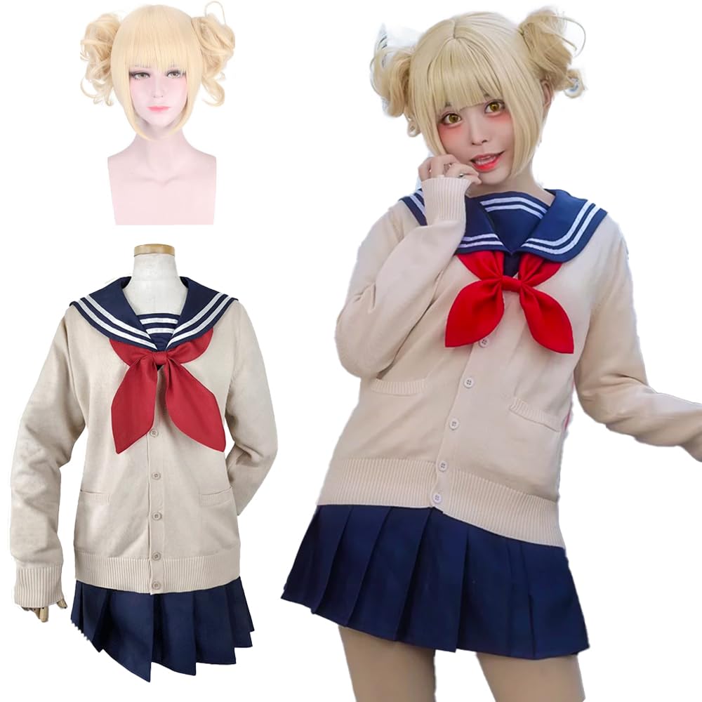 

Toga Himiko Cosplay Toga Himiko Cosplay Costume My Hero Academia Toga Himiko Cosplay Sailor Uniform Cardigan Anime Halloween Costume Toga Himiko My