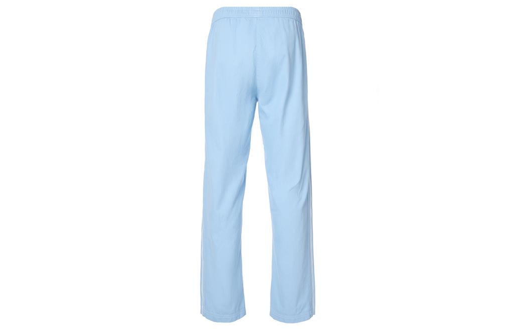 Adidas Casual Pants Men's Blue Moderate Slim Fit Pants HC9499