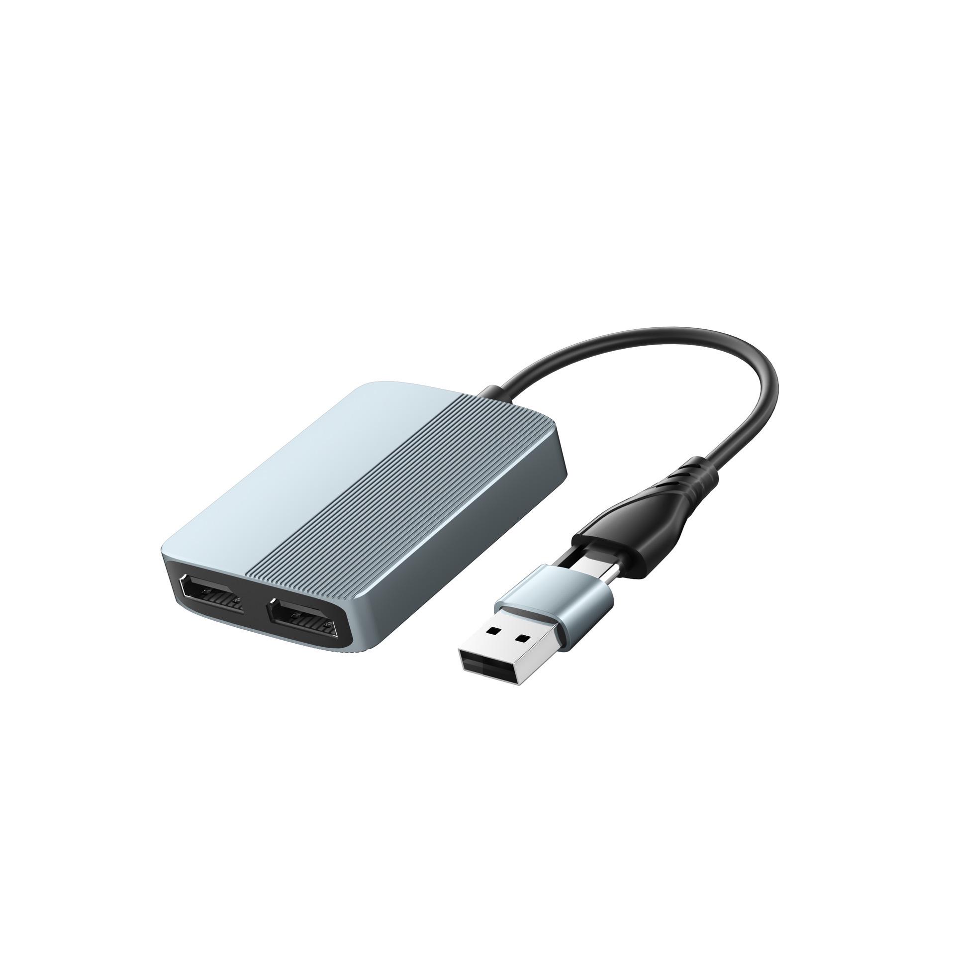 

Dual HDMI Screen Expansion Dock with USB & Type-C for High-Definition Display