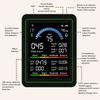 MT13W 10-in-1 Tuya WiFi Air Quality Monitor, CO₂ Monitor, Formaldehyde Detector, and Thermohygrometer