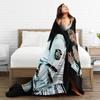 MJ Pop King Blankets Flannel Decoration Breathable Super Warm Throw Blanket for Sofa Bedroom Rug Piece