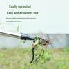 Long-Handle Foot-Operated Weeding Shovel & Hook