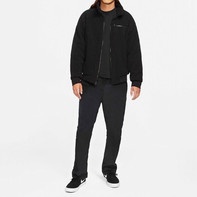 Nike Casual Pants Men's Black Moderate Straight Fit Pants CK7288-010
