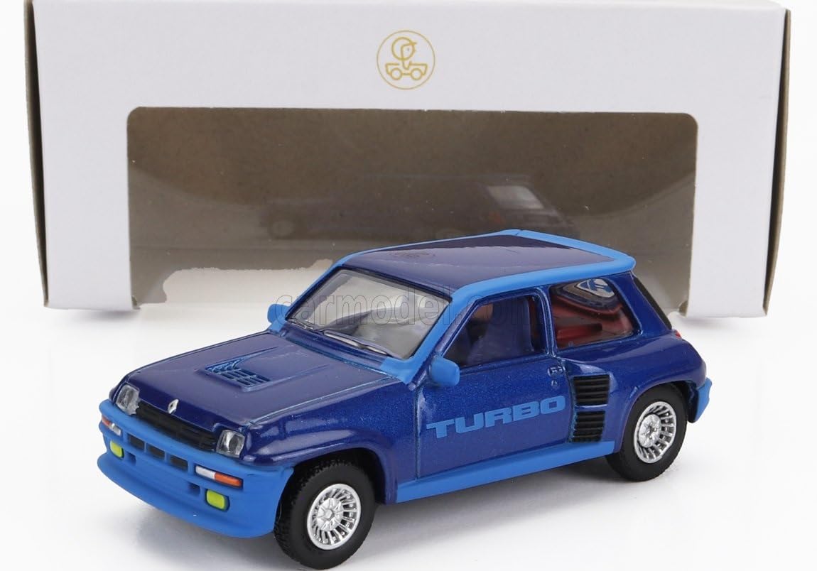 

NOREV Renault Minicar Renault R5 TURBO 1980 1/64 (Blue) [Used]