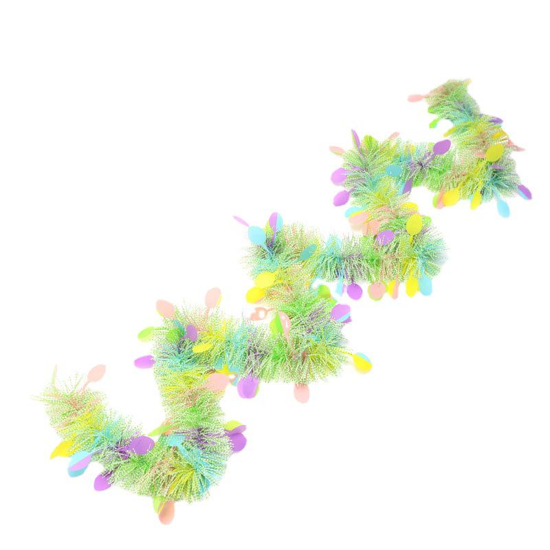 Easter Egg Fur Streamers - 2m Party Decorations