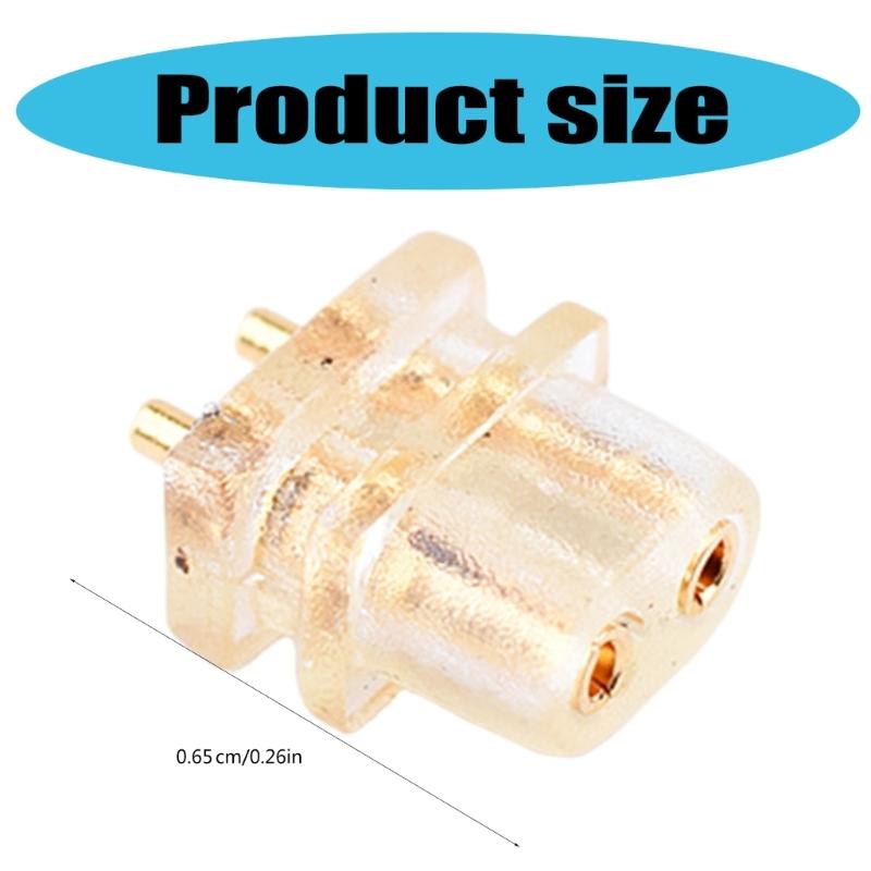 ABS qdc/UE18 Female Socket Earphone Connectors for Individual Equipment Long Last and Reliability Earphone Socket
