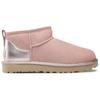 UGG Classic Ultra Mini Shine Warm Comfortable Versatile Ankle Snow Boots Women boots Pink 1123634-RSGRY