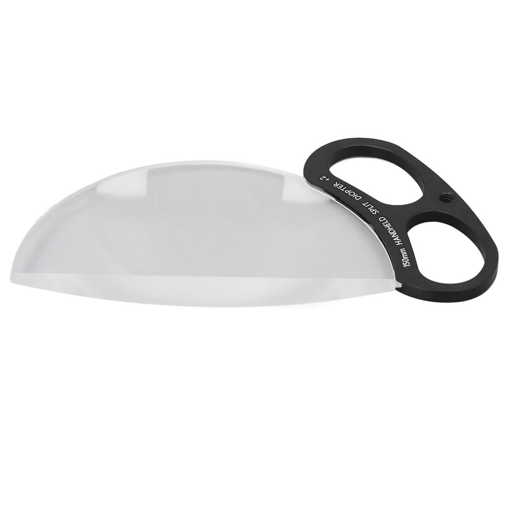 150mm 2 Degrees  Handheld Split Diopter Lens Filter Camera Photography Foreground Blur Film Prism Filter Accessories