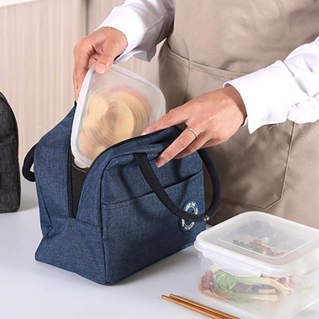 Handbag Insulation Box Oxford Cloth Picnic Bag School Insulation Lunch Box